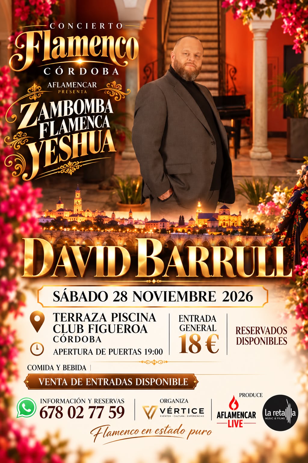 Concierto flamenco en Córdoba