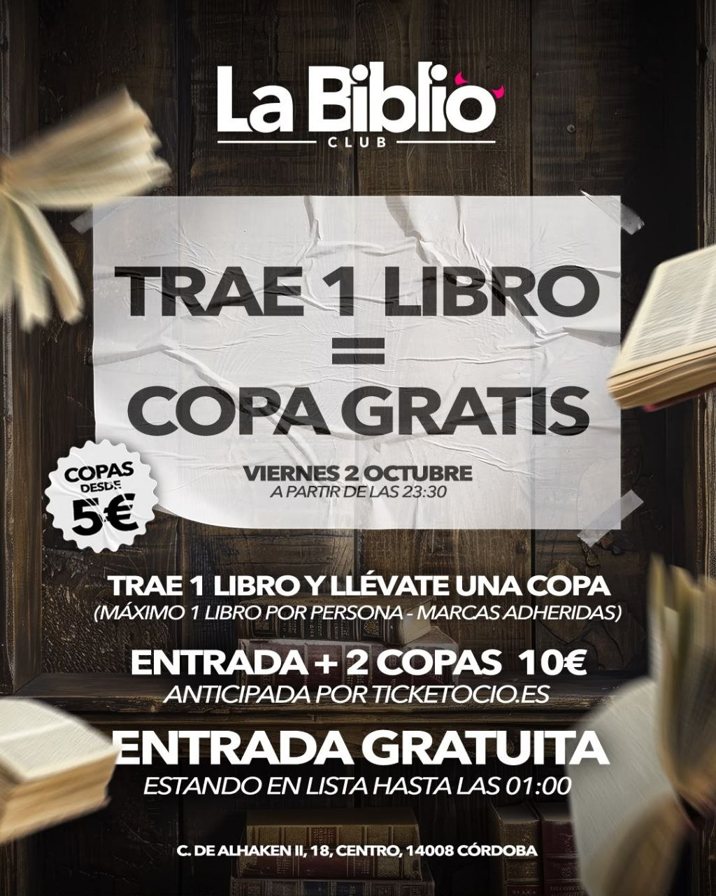 La Biblio - Viernes 2 Octubre